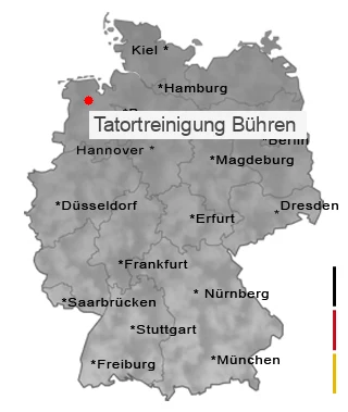 Tatortreinigung Bühren