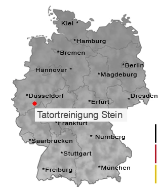 Tatortreinigung Stein