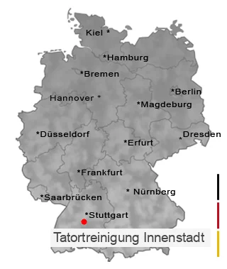 Tatortreinigung Innenstadt