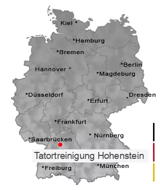 Tatortreinigung Hohenstein