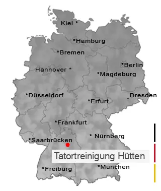 Tatortreinigung Hütten