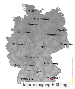 Tatortreinigung Frühling