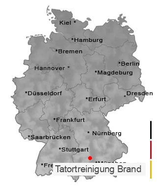 Tatortreinigung Brand