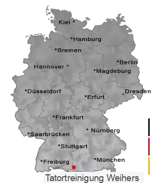 Tatortreinigung Weihers