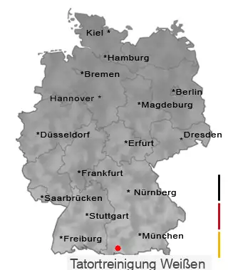 Tatortreinigung Weißen