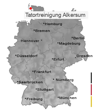 Tatortreinigung Alkersum