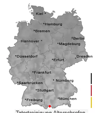 Tatortreinigung Alterschrofen