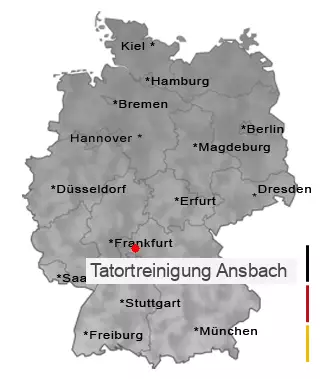 Tatortreinigung Ansbach