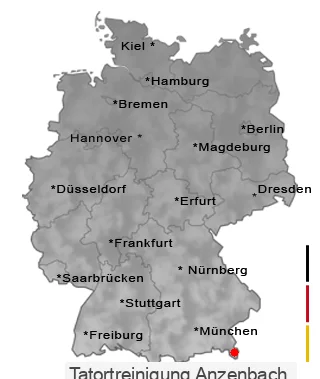 Tatortreinigung Anzenbach