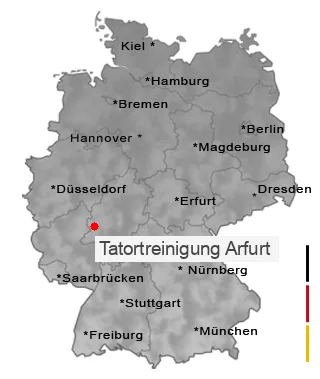 Tatortreinigung Arfurt