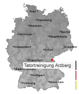 Tatortreinigung Arzberg