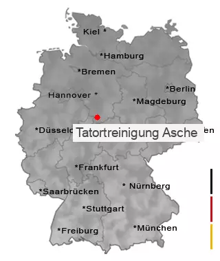 Tatortreinigung Asche