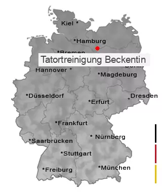 Tatortreinigung Beckentin