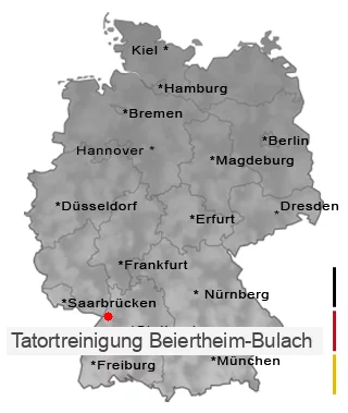 Tatortreinigung Beiertheim-Bulach