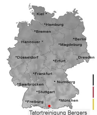 Tatortreinigung Bergers
