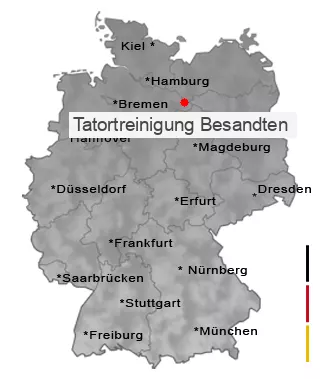 Tatortreinigung Besandten
