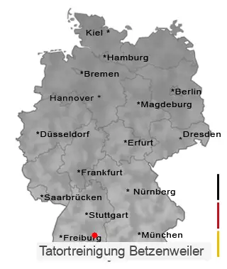 Tatortreinigung Betzenweiler