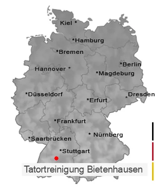 Tatortreinigung Bietenhausen