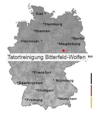 Tatortreinigung Bitterfeld-Wolfen