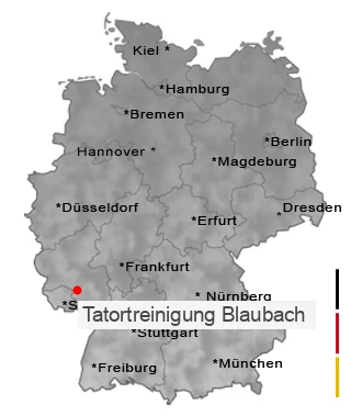 Tatortreinigung Blaubach