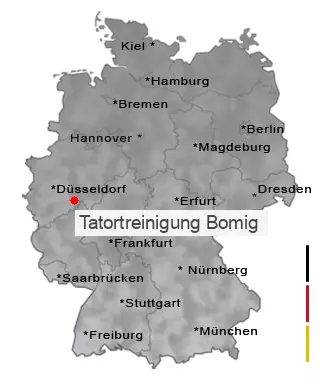 Tatortreinigung Bomig