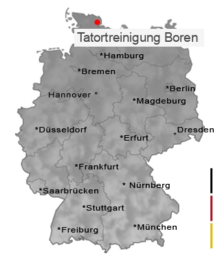 Tatortreinigung Boren