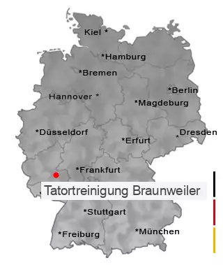 Tatortreinigung Braunweiler