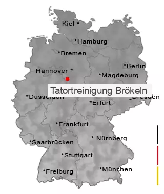 Tatortreinigung Brökeln
