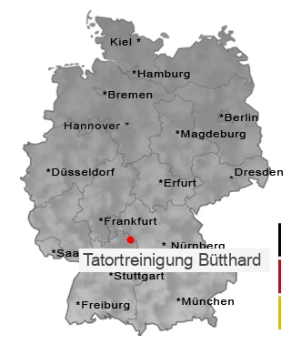 Tatortreinigung Bütthard