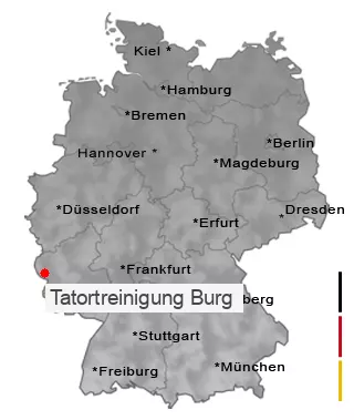 Tatortreinigung Burg
