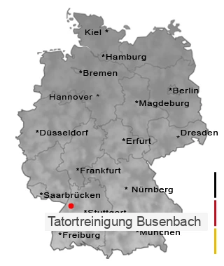 Tatortreinigung Busenbach