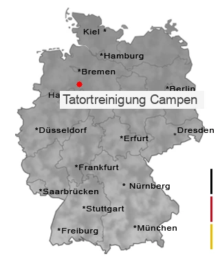 Tatortreinigung Campen