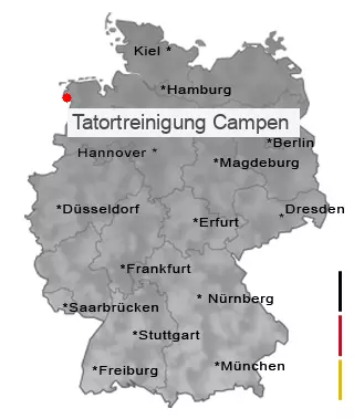 Tatortreinigung Campen