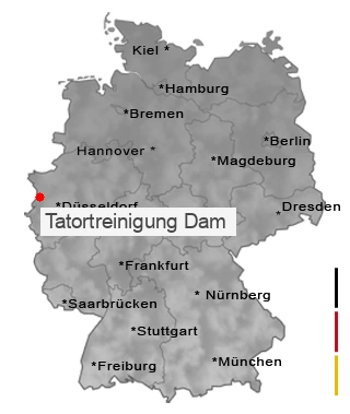 Tatortreinigung Dam