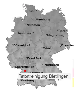 Tatortreinigung Dietlingen