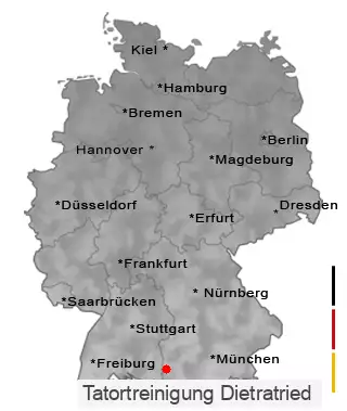 Tatortreinigung Dietratried