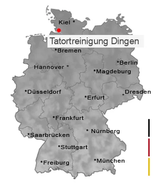 Tatortreinigung Dingen