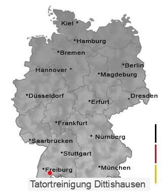 Tatortreinigung Dittishausen