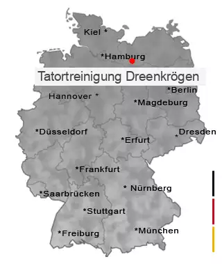 Tatortreinigung Dreenkrögen