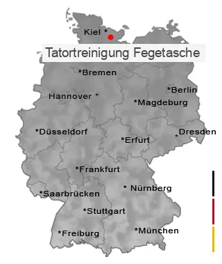 Tatortreinigung Fegetasche