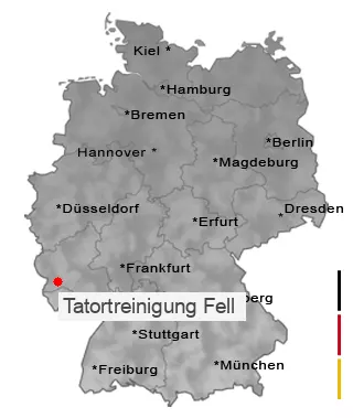 Tatortreinigung Fell