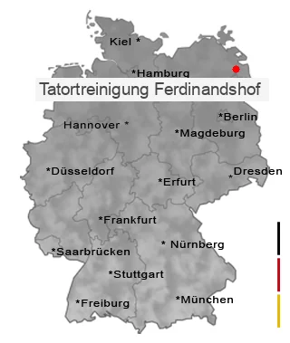 Tatortreinigung Ferdinandshof