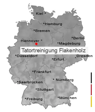 Tatortreinigung Flakenholz