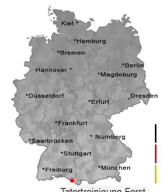 Tatortreinigung Forst