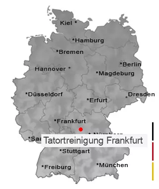 Tatortreinigung Frankfurt