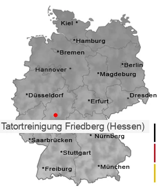 Tatortreinigung Friedberg (Hessen)