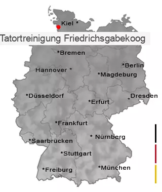 Tatortreinigung Friedrichsgabekoog