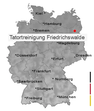 Tatortreinigung Friedrichswalde