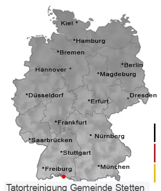 Tatortreinigung Gemeinde Stetten