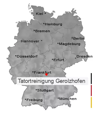 Tatortreinigung Gerolzhofen